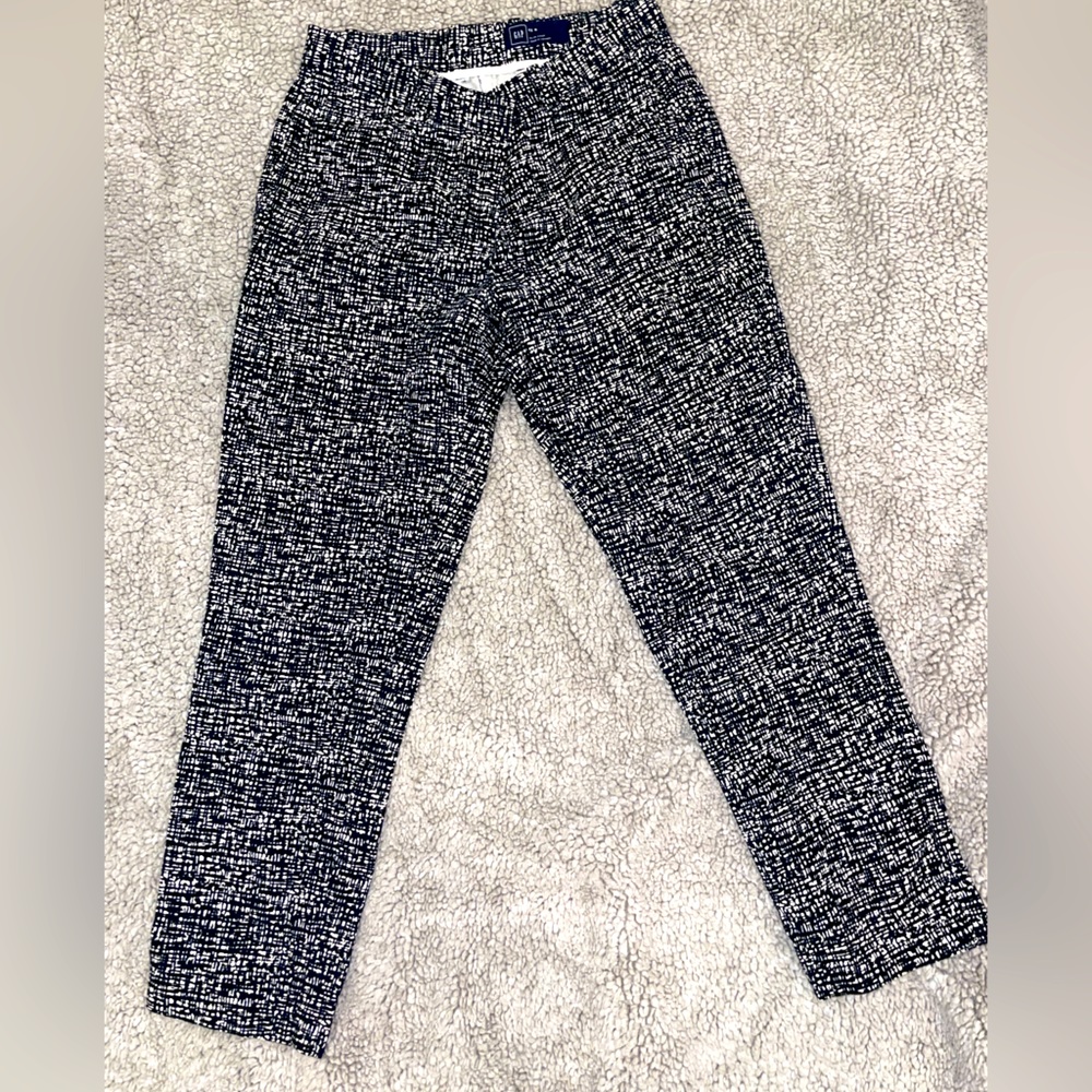 GAP Slim Crop Ankle Pants, Sz 2